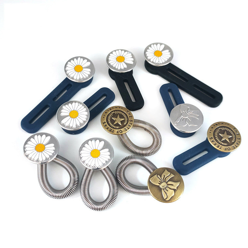 Metal Waist Extender Button for Jeans