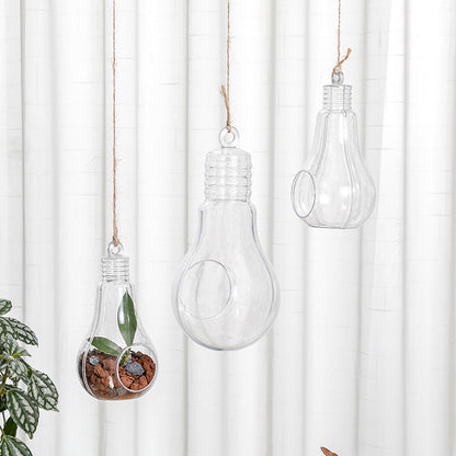 Elegant Hanging Terrarium Planter with Rope