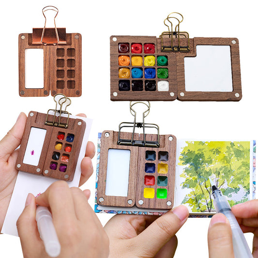 Portable Mini Watercolour Painting Set