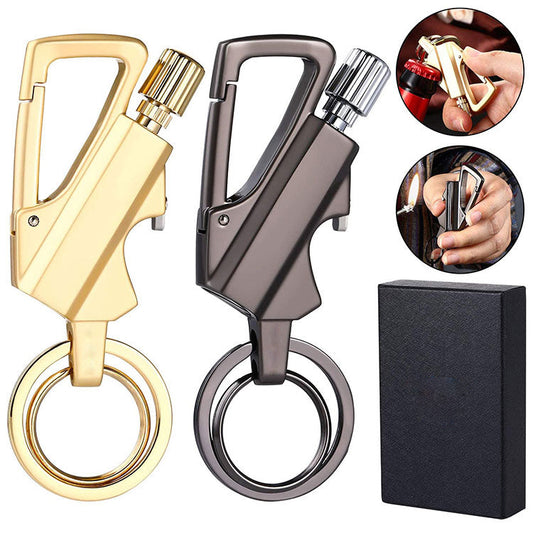 Permanent Match Fire Starter Keychain