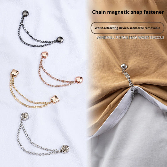 Magnetic Chain Button with Multi-Purpose