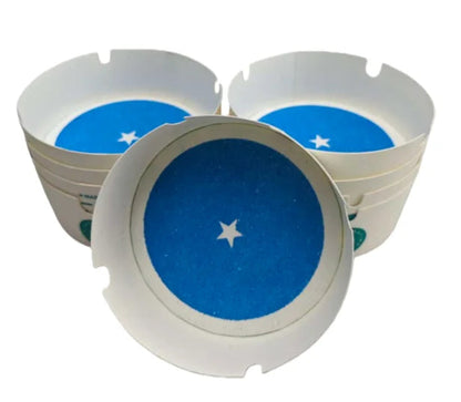 Eco-Friendly Disposable Paper Ashtray with Sand