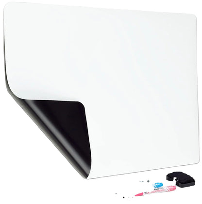 Magnetic Dry‑Erase Refrigerator Whiteboard Set