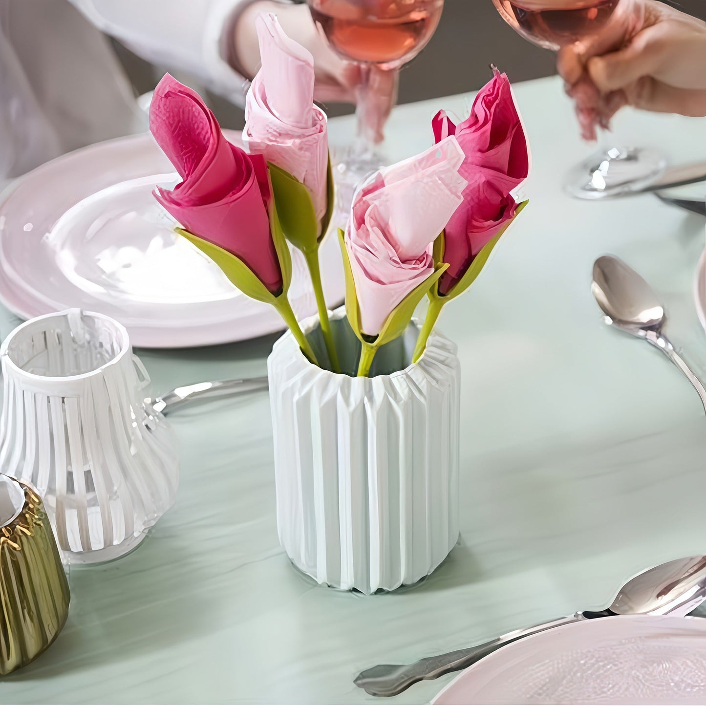 Flower Origami Napkin Holder