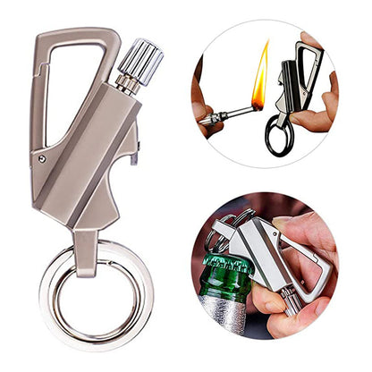 Permanent Match Fire Starter Keychain