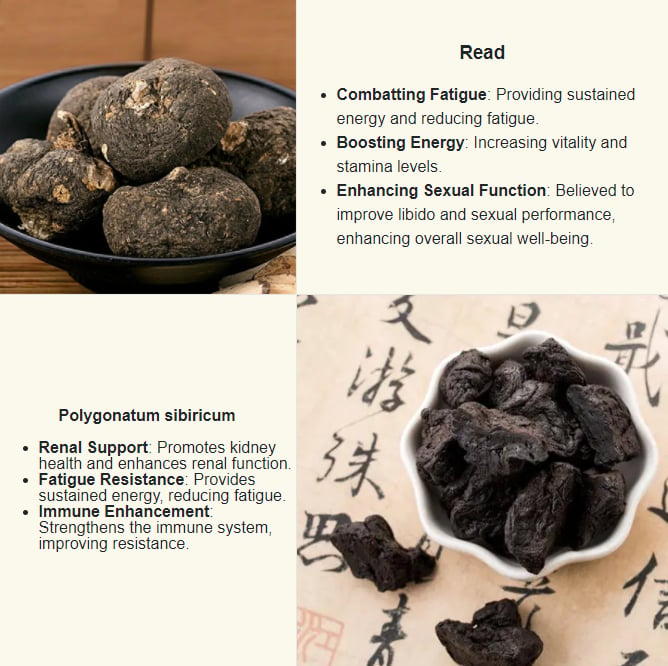 Five Treasure Ginseng & Mulberry Herbal Hidden Power Tea