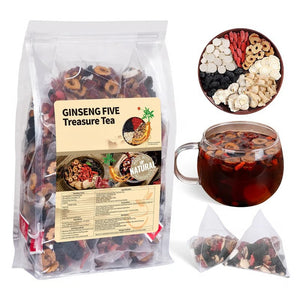 Five Treasure Ginseng & Mulberry Herbal Hidden Power Tea