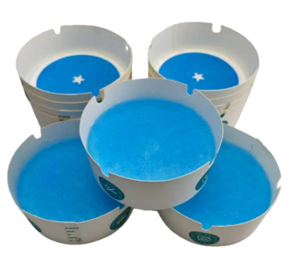 Eco-Friendly Disposable Paper Ashtray with Sand