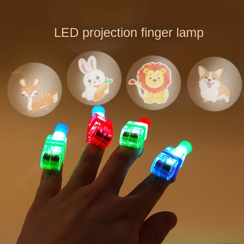 LED Projection Finger Lights – Finger Ring Toy