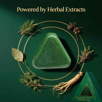 Natural HerbaGlow Solid Shampoo Bar