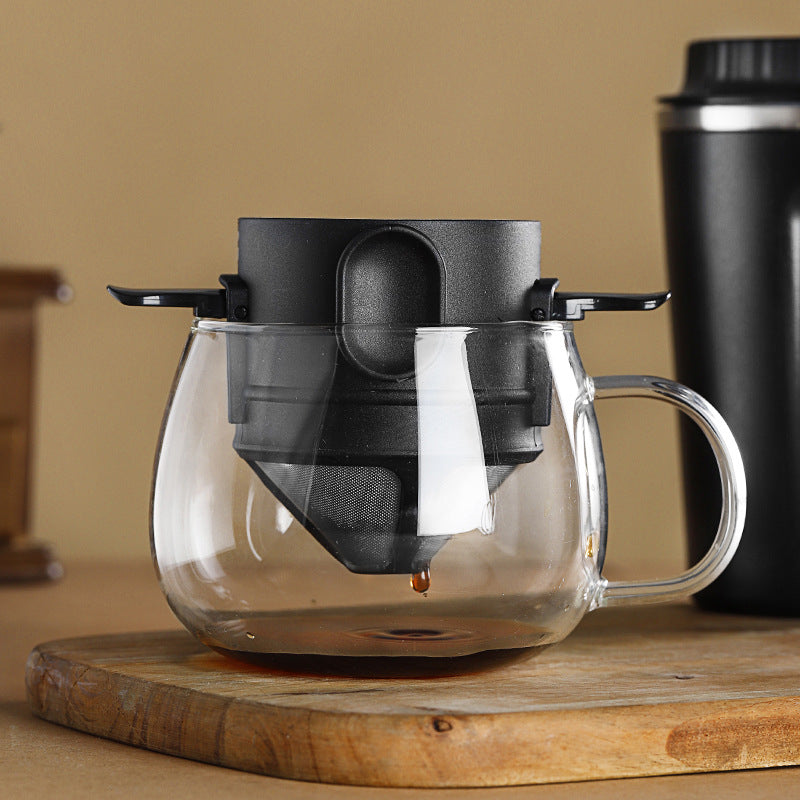 Portable Stainless Steel Travel Coffee Maker