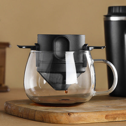 Portable Stainless Steel Travel Coffee Maker