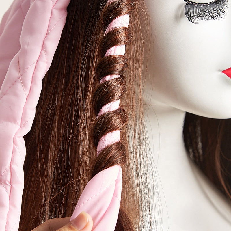 Heatless Squid Wave Curler Headband – Natural Overnight Waves