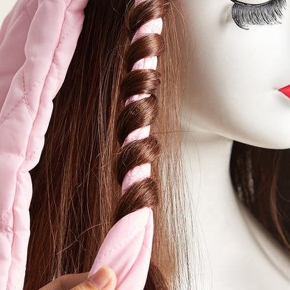 Heatless Squid Wave Curler Headband – Natural Overnight Waves