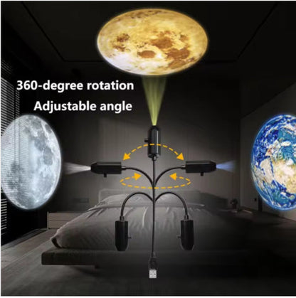 Planet Projector Star Night Light Room Lamp