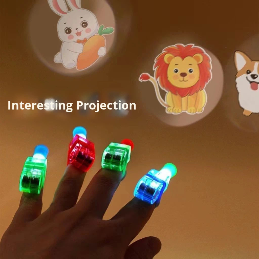 LED Projection Finger Lights – Finger Ring Toy