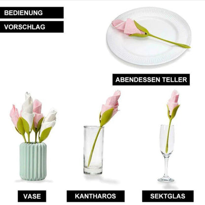 Flower Origami Napkin Holder