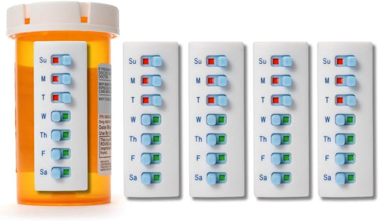 Medication Tracker and Reminder, Reusable Pill Trackers