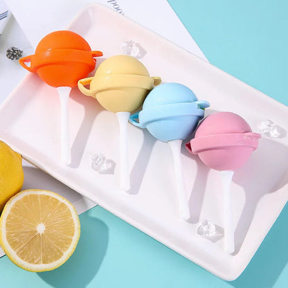 Lollipop Ice Cream Mold – Reusable Popsicle Maker with Sticks