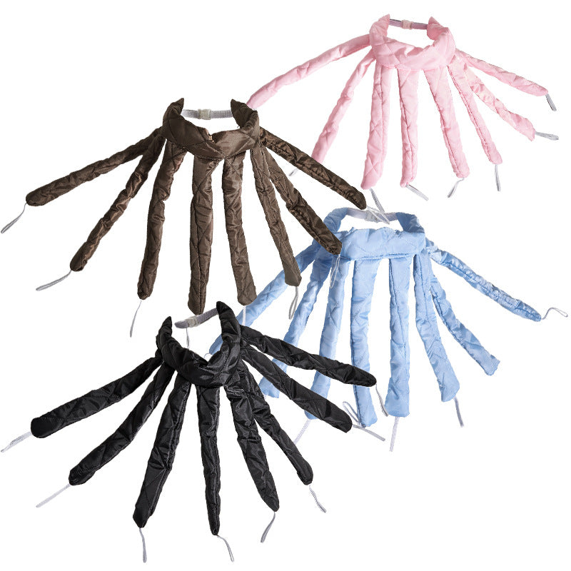Heatless Squid Wave Curler Headband – Natural Overnight Waves