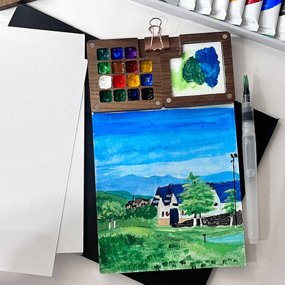 Portable Mini Watercolour Painting Set
