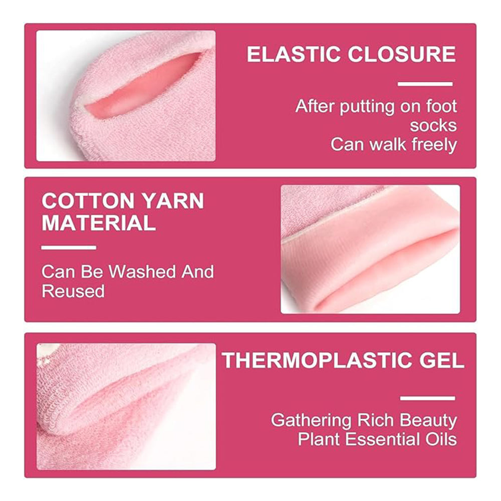 Heel Repair Moisturizing Gel Socks