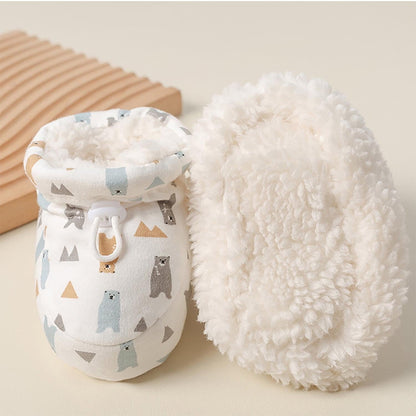 Warm Fur Baby Shoes