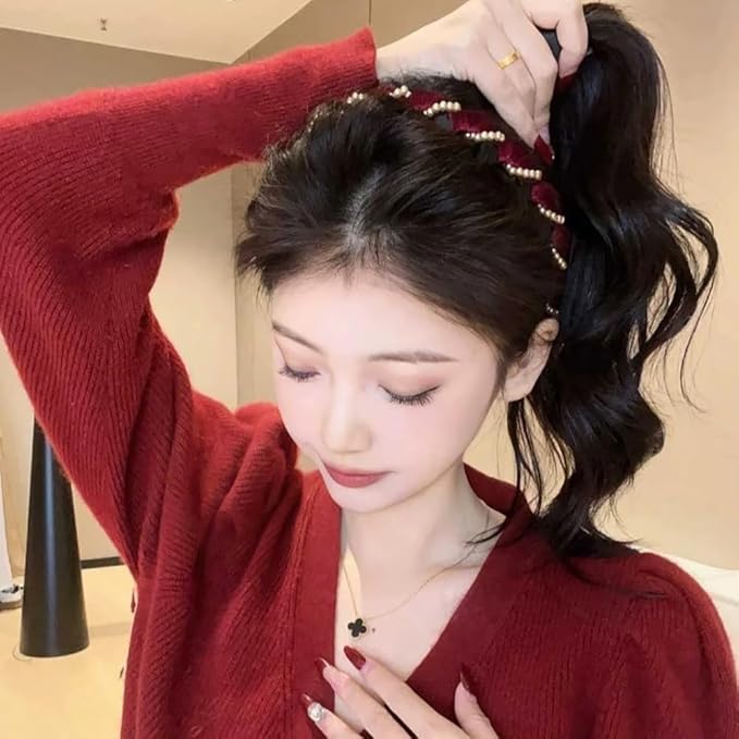 Hair Lift Pearl Headband