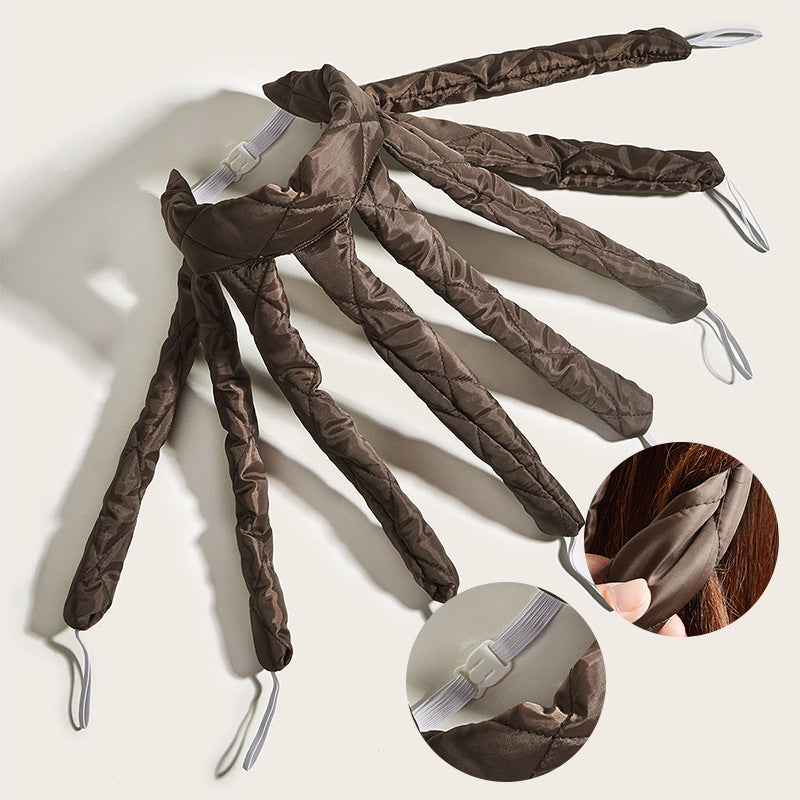 Heatless Squid Wave Curler Headband – Natural Overnight Waves