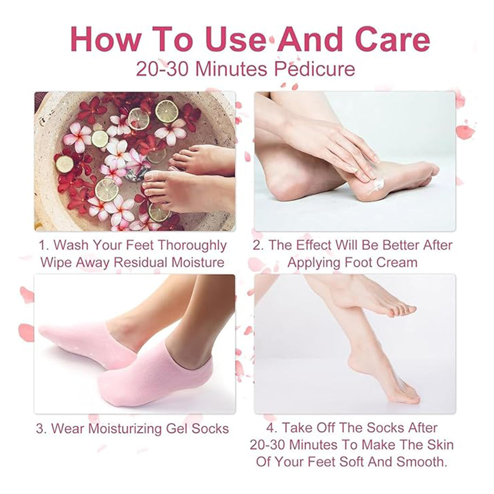 Heel Repair Moisturizing Gel Socks