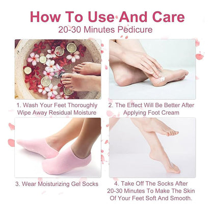 Heel Repair Moisturizing Gel Socks