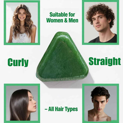 Natural HerbaGlow Solid Shampoo Bar
