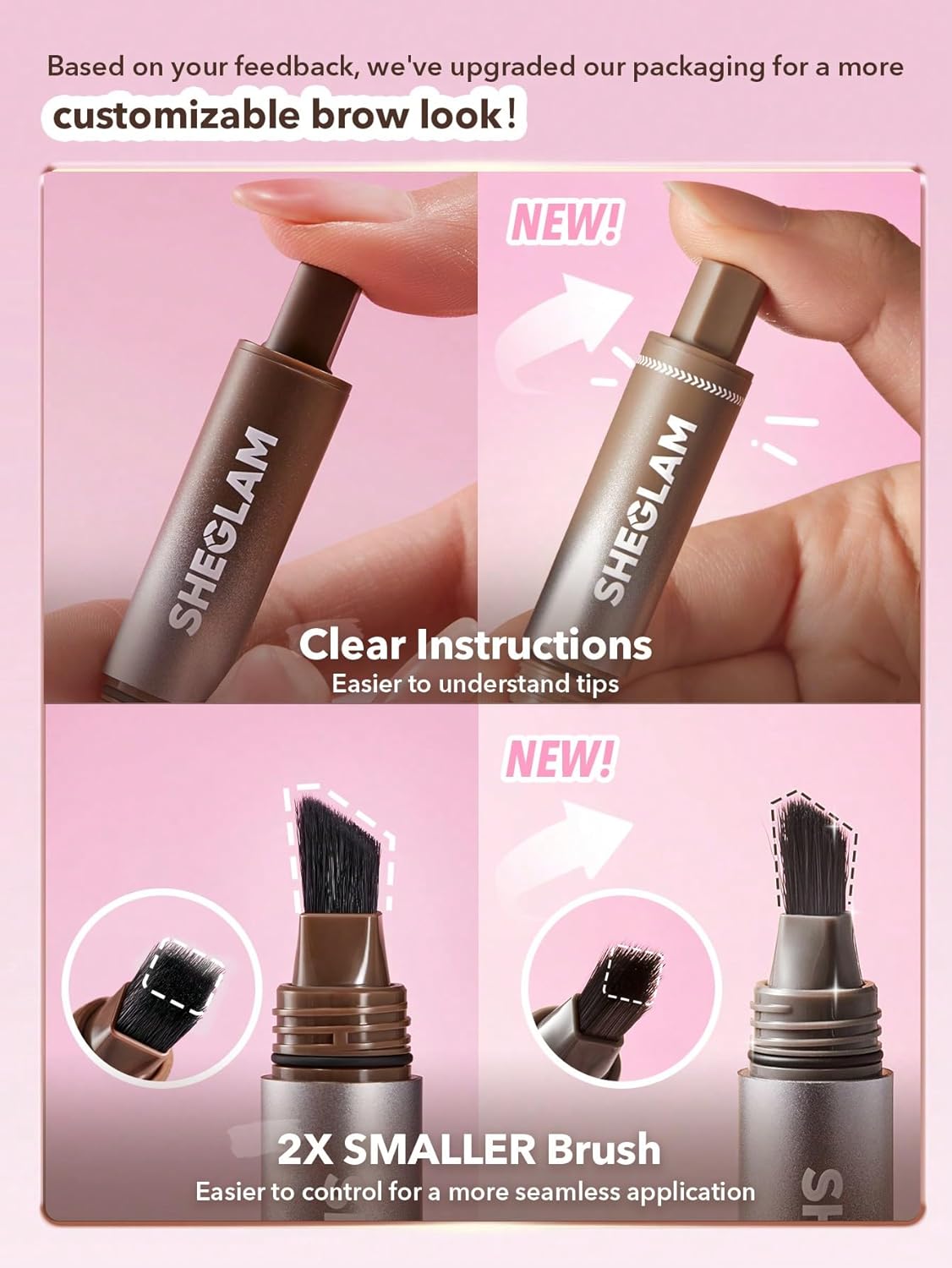 Sheglam Waterproof Natural Eyebrow Set