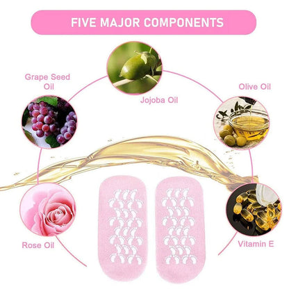 Heel Repair Moisturizing Gel Socks