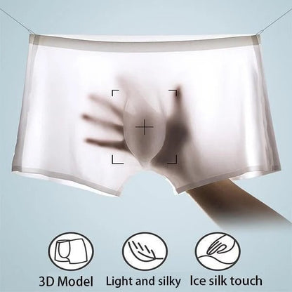 Men's Ice Silk No Smell Breathable Underwear