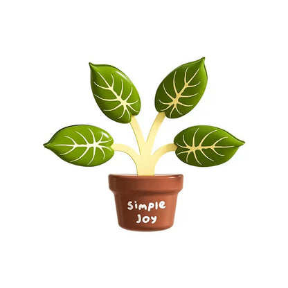 Magnetic Plant Clip Set – 5-in-1 Bag Sealer Fridge Decor