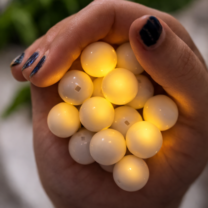 Glowing LED Mini Balls - Decorative Lights