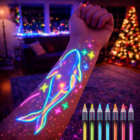 Neon UV Glow Temporary Body Art Pen