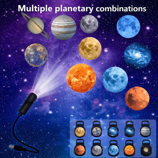 Planet Projector Star Night Light Room Lamp