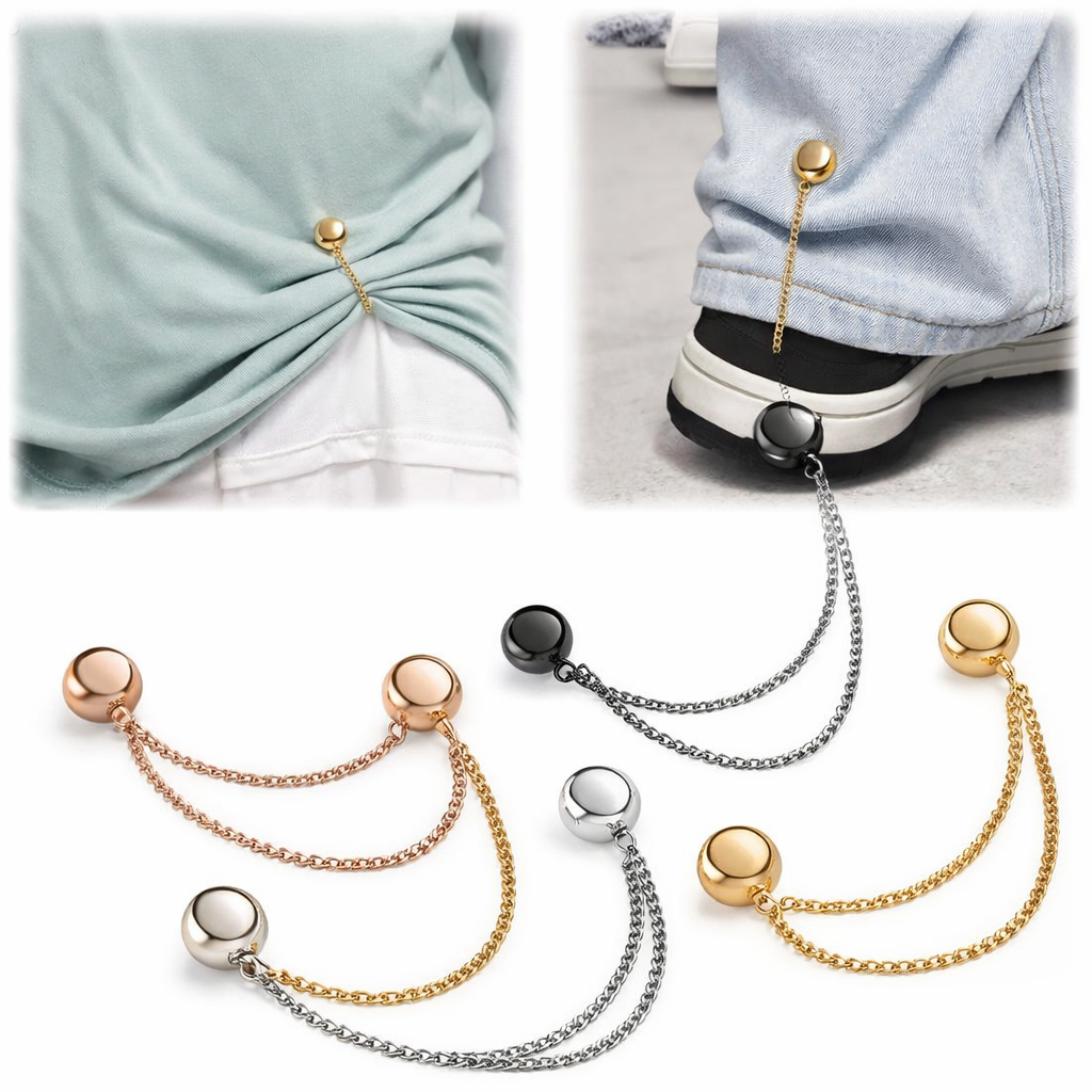 Magnetic Chain Button with Multi-Purpose