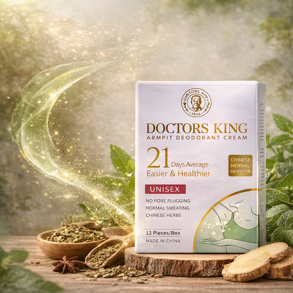 Herbal Long‑Lasting Deodorant Cream – 21 Days Odor Protection