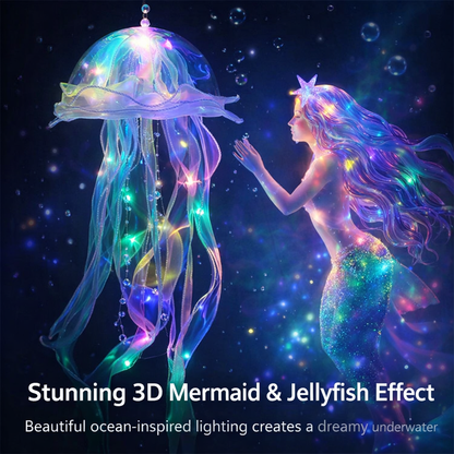 LED  Jellyfish 3D Portable Light - Color Changing