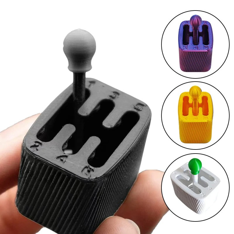 6-in-1 Realistic Gear Box Keychain