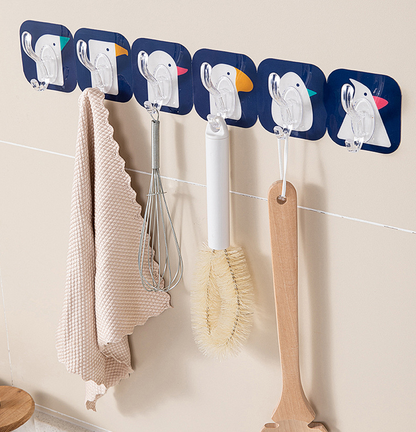6 in 1 Adhesive Wall Mount