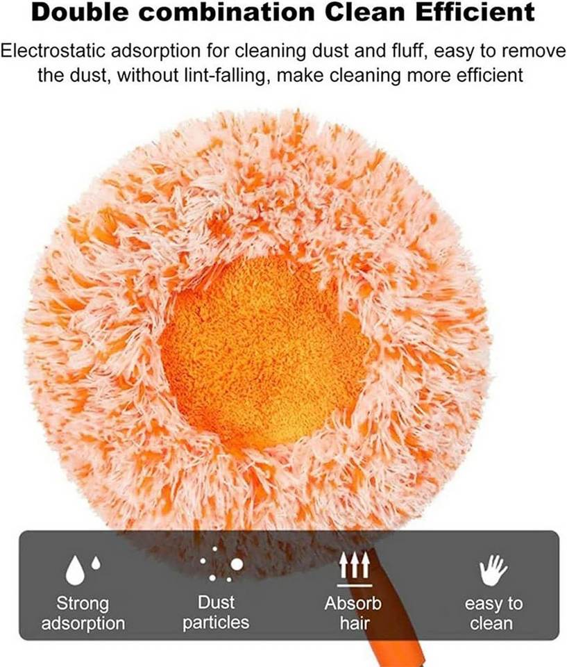Rotatable and Adjustable Cleaning Mop