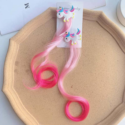 Rainbow Bow clips