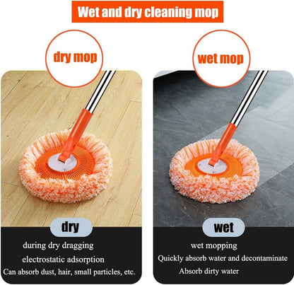 Rotatable and Adjustable Cleaning Mop