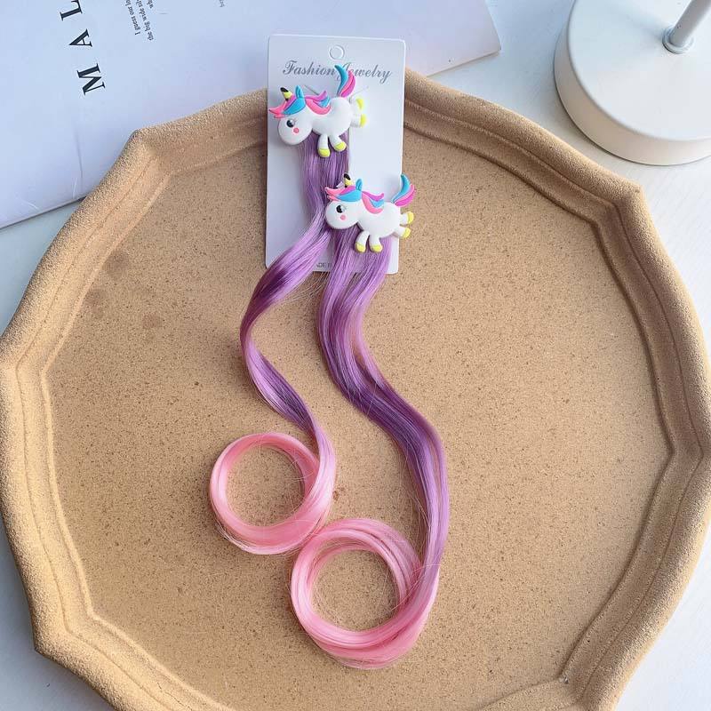 Rainbow Bow clips
