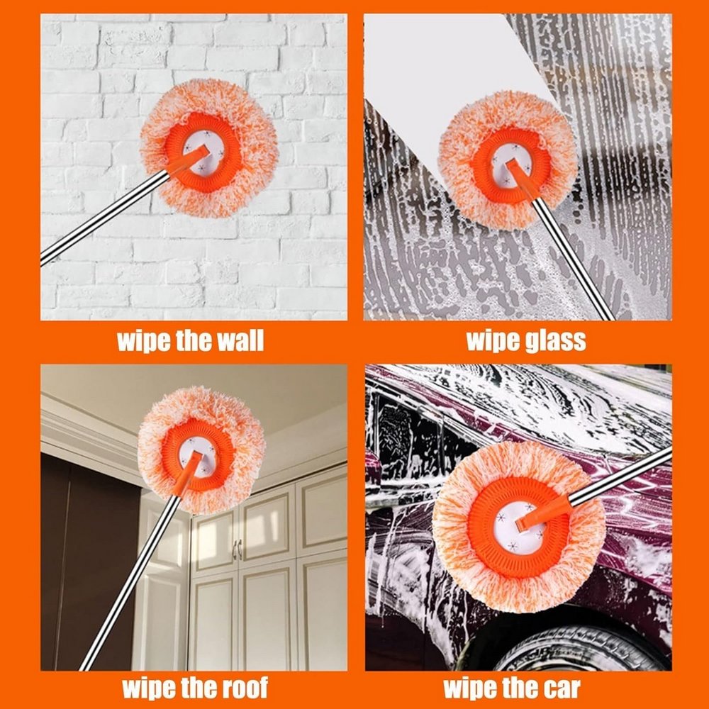 Rotatable and Adjustable Cleaning Mop