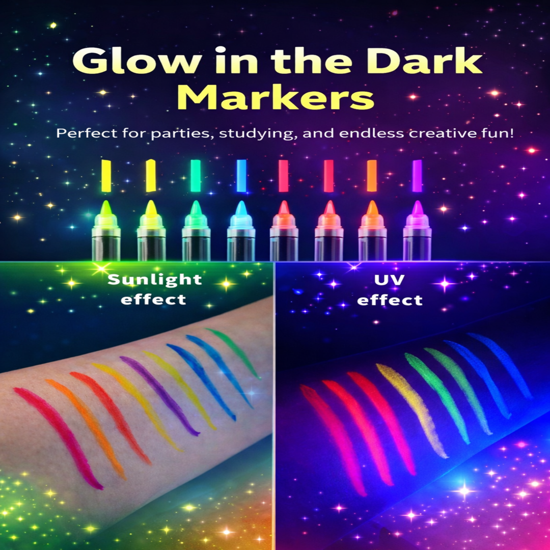 Neon UV Glow Temporary Body Art Pen